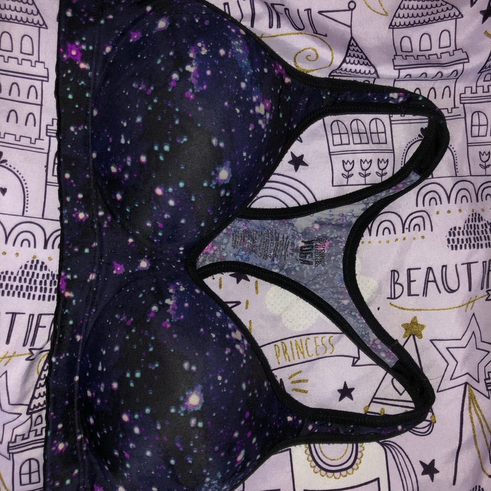 PINK Galaxy Bra 🌌